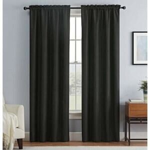 NWT Nicetown 2 Panel Living Room Black Out Curtains 42”X63”
